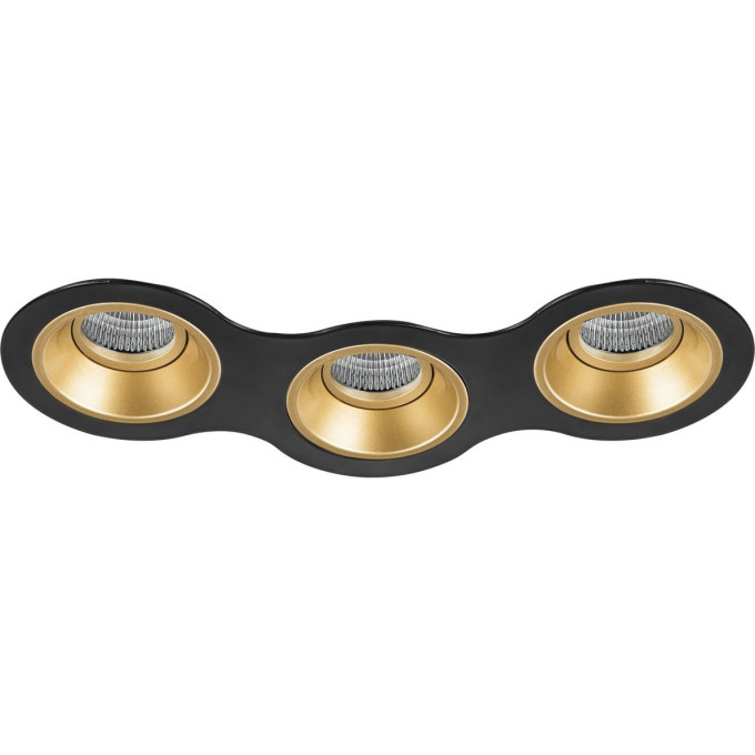 Комплект из светильников и рамки LIGHTSTAR Domino D637030303