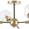 Люстра LIGHTSTAR BETA SX1374-6 6x40W E27 золото/черный 785063